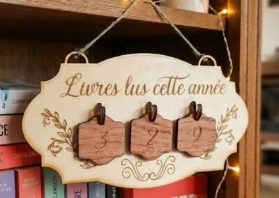 Compteur de livres lus