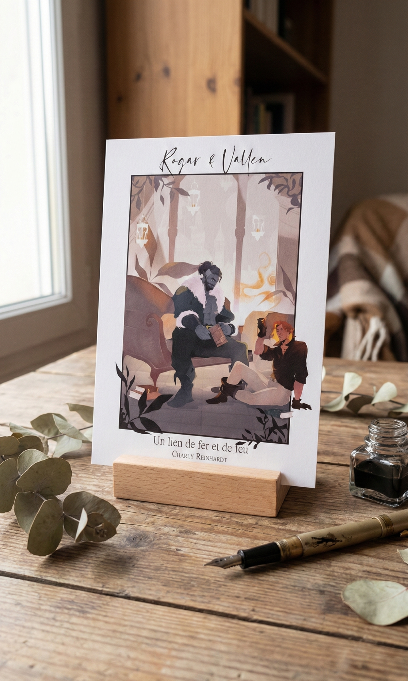 Illustration A5 un lien de fer et de feu